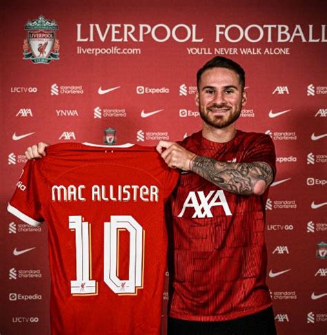 Argentina midfielder Alexis Mac Allister joins Liverpool from Brighton